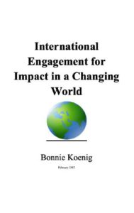International Engagement for Impact in a Changing World by Bonnie Koenig